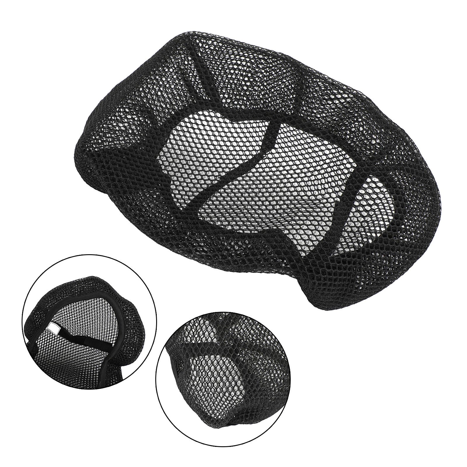 Heat-Resistant Net Seat Mesh Cover for Motorcycle Scooter (Universal)
