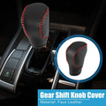 Gear Shift Lever Cover for Honda Civic 11th Gen 2022-2023 Black Faux Leather