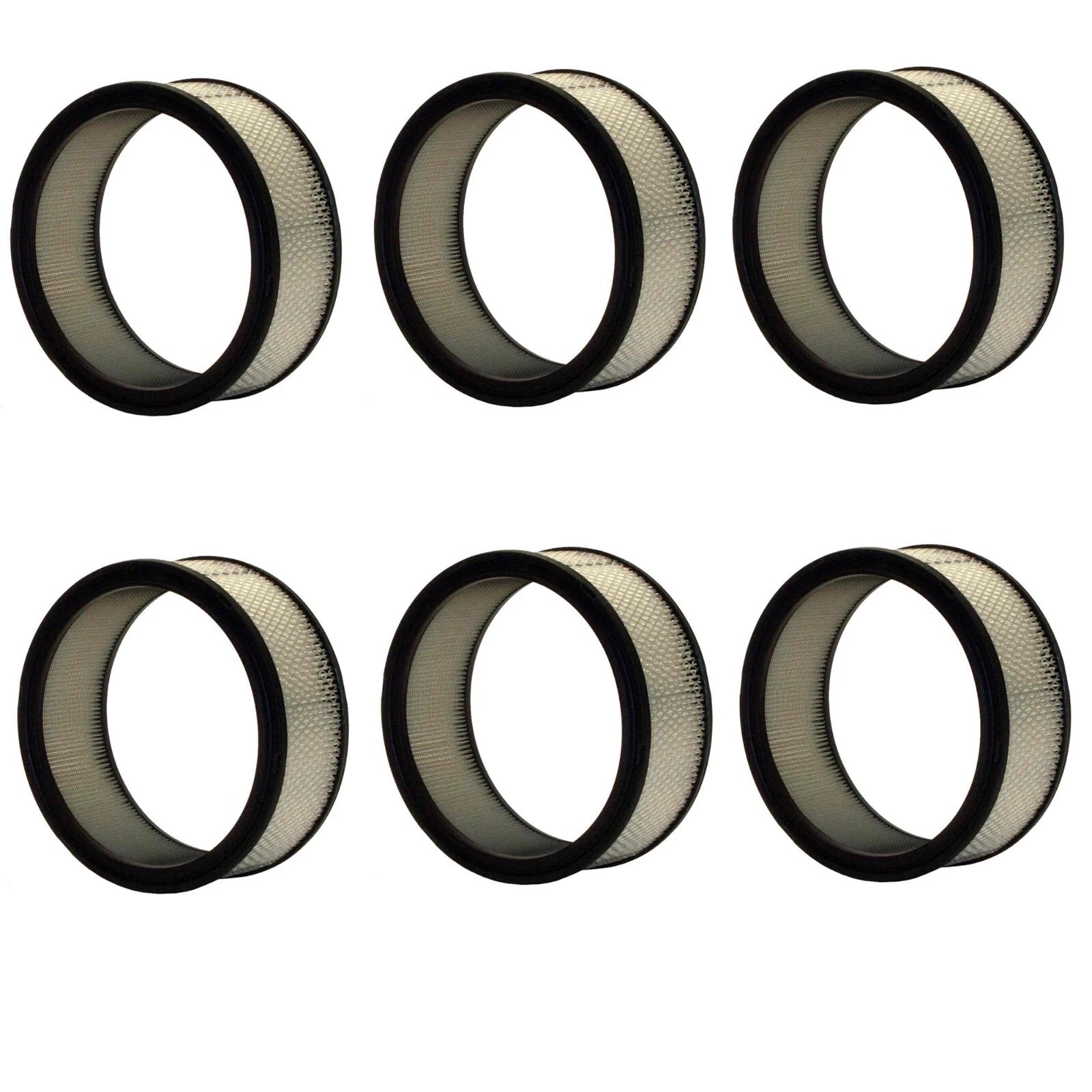 Set of 6 Air Filters for Buick, Cadillac, Chevy, GMC, Jeep, Oldsmobile, Pontiac (42088)