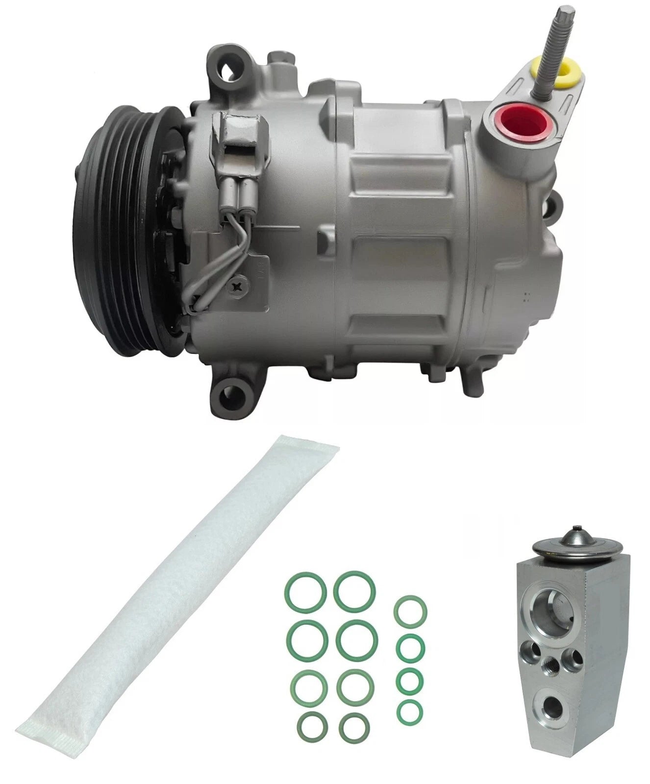 AC Compressor Kit Replacement for Ram ProMaster 1500 3.0L Turbo (2016-2017)