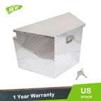 29 Inch Aluminum Tool Box for Trailer Tongue (Camper Storage)