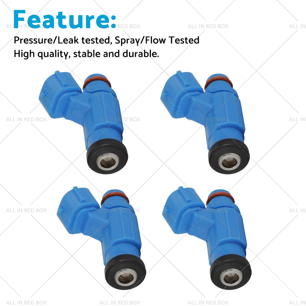 Set of 4 Fuel Injectors for Kawasaki STX 12F 15F (2003–2016) 49033-3707