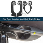 Set of 4 Car Door Leather Anti Kick Pad Stickers for Mercedes-Benz C Class (2011)