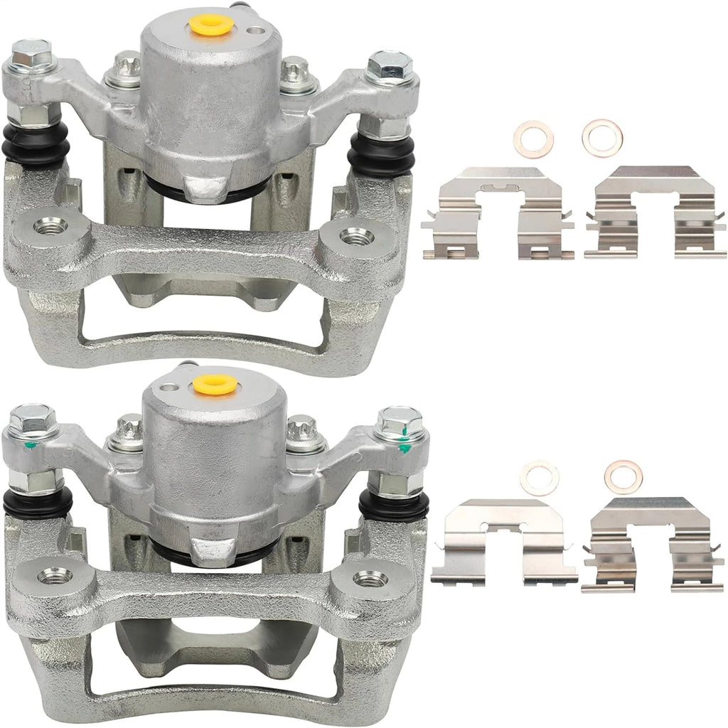 Pair Rear Brake Calipers for Hyundai Sonata Kia Optima (2011–2015)