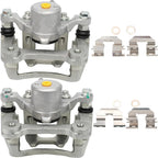 Pair Rear Brake Calipers for Hyundai Sonata Kia Optima (2011–2015)