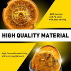 Watermelon Surface Mount Amber LED Turn/Marker Light for