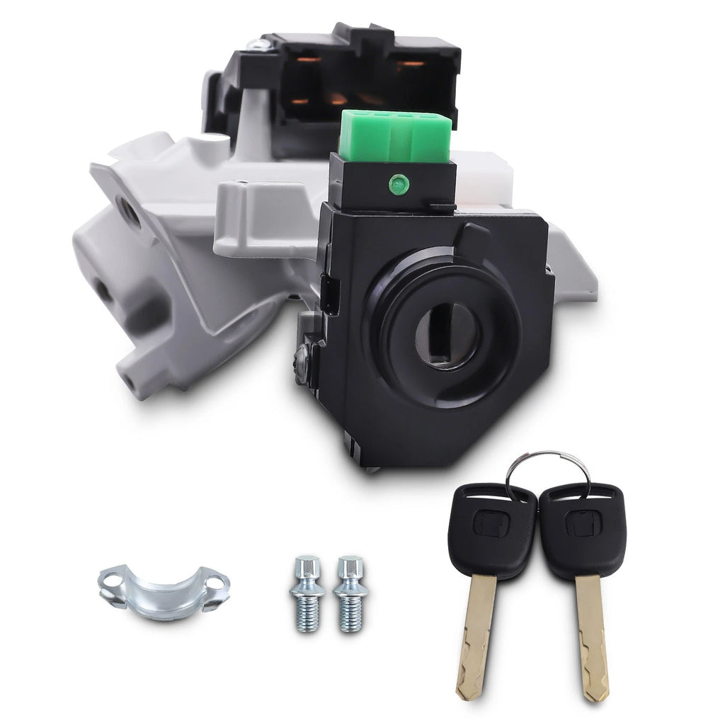Ignition Switch Cylinder Lock for Honda Civic (2006-2011) + 2 Keys w/Chip