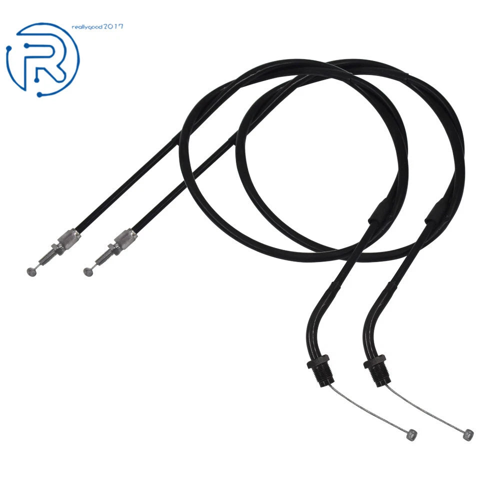 Throttle Cable Set for Honda CB1000C CB1000R CB650 CB650C CB750 CB750A