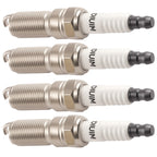 Set of 4 Spark Plugs for Ford Fiesta 1.6L (2011–2019)