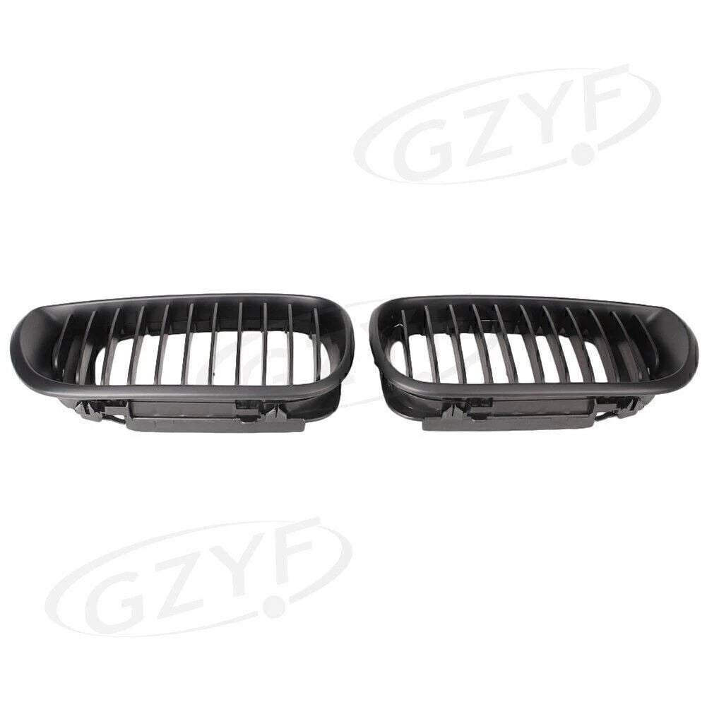 Set of 2 Upper Bumper Mesh Grille for BMW E46 Touring Saloon (2002–2005)