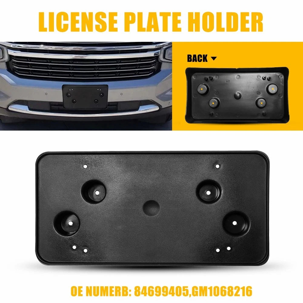 Front License Plate Bracket for Chevrolet Suburban/Tahoe (2021–2023)