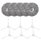 Mop Cloths and Brushes for Conga 20090 ProAI InfinitySoap (Compatible)
