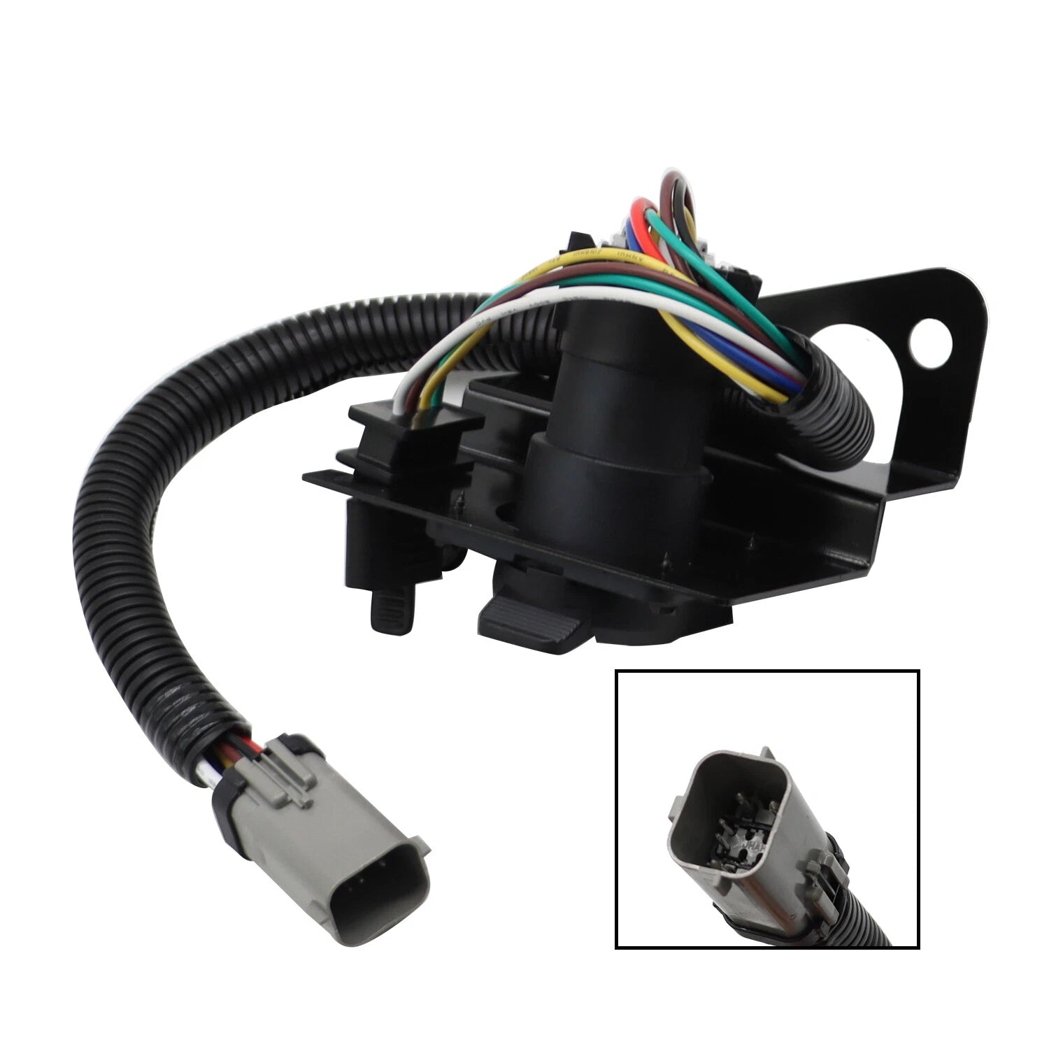 Tow Trailer Hitch Wiring Plug Assembly for Ford F-250 F-350 (1999–2001)
