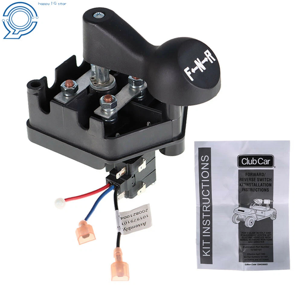 Forward and Reverse Switch Assembly for Club Car DS Golf Cart (1990–Present)