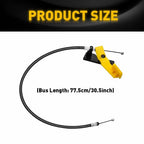 Hood Latch Release Cable 912-487, 68247126AA for Jeep Renegade (2015–2023)