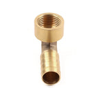 Brass Hose Barb Fitting Elbow 16mm x G1/2 for Automotive Applications