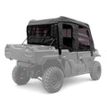Soft Black Roof for Kawasaki Mule Pro FXT (2015–2023) with PVC Upper Doors & Rear Window