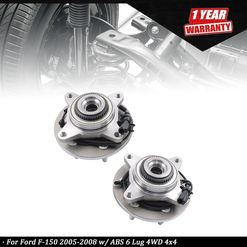 Front Wheel Hub Bearing Assembly for Ford F-150 (2005–2008) 4WD