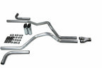 2.5" Dual Exhaust Kit for Ford F150 (2021–2025) Y Pipe Slash Tips Side Exit