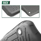 Set of 2 TPE Front Floor Mats for Ram 1500 2500 3500 (1994–2002) All Weather