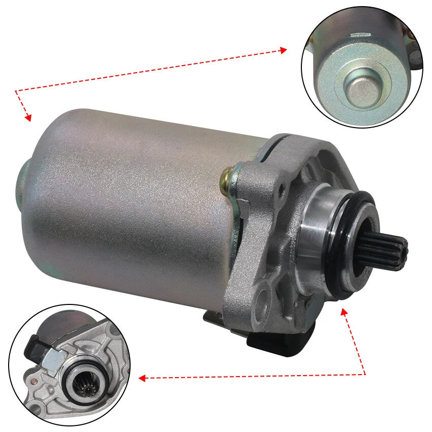 Starter Motor for Piaggio ZIP 50, Free FL 50, NRG 50, NTT, Typhoon X 50 (1999–2023)