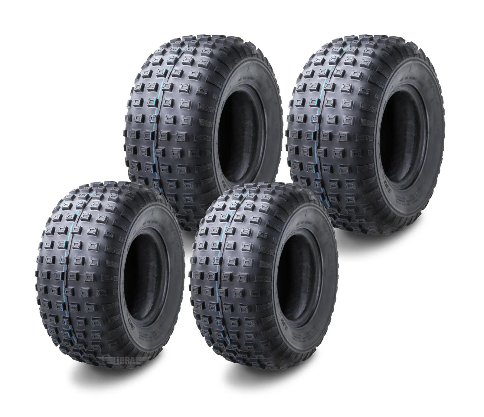 Set of 4 Sport ATV Tires 16x8-7 (16-8-7, 16-8.00-7, 4PR)