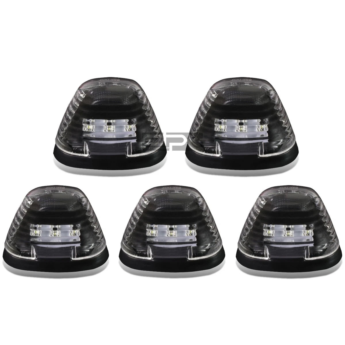 5Pcs LED Cab Roof Running Lights for Ford Super Duty (1999–2016)