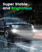 H11 9005 LED Headlight Kit for (2012–2018) 6500K 22000LM 100W