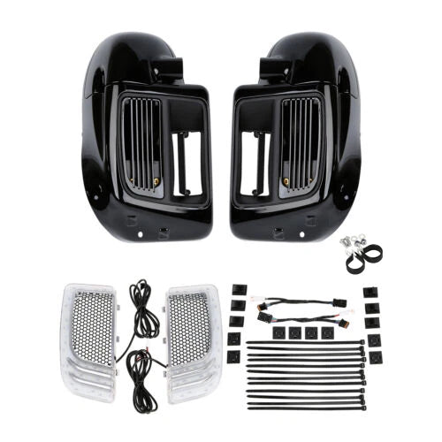 Lower Vented Fairing & Signal Light for Harley Road Glide (2014–2024)