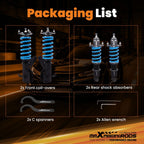 Coilover Shock and Spring Kit for Honda Civic (2001-2005)