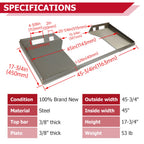 Quick Tach Mount Plate Adapter for Bobcat Skid Steer (HD)