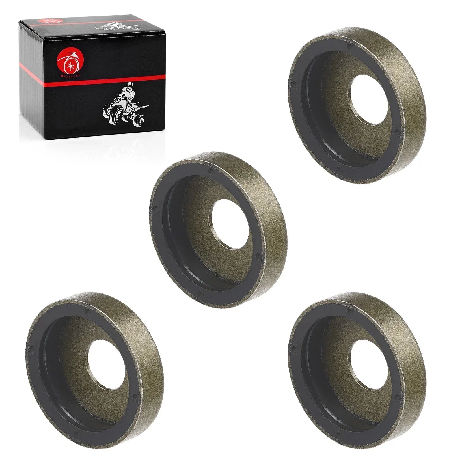 4 x Front A-Arm Bushing Rubber Cap for RZR 170 / Phoenix 200 (2005–2021)