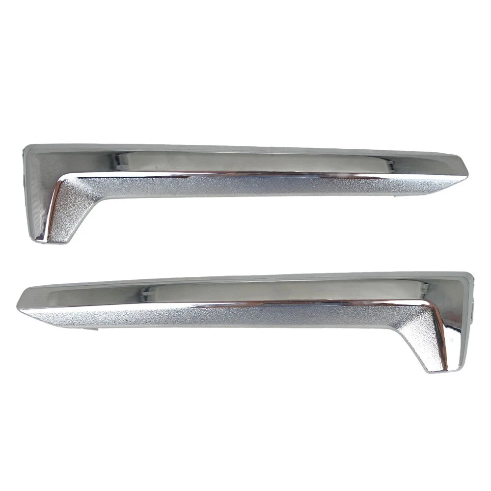 2Pcs Front Fog Light Cover Trim Chrome for Subaru Forester (2017–2018)