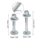 Set of 4 Camber Adjusting Eccentric Bolts for Volkswagen GTI (2006–2021)
