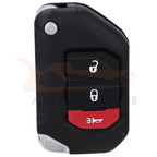 2 Key Entry Remote Fob 3 Buttons for Jeep Wrangler Gladiator (2018–2021)