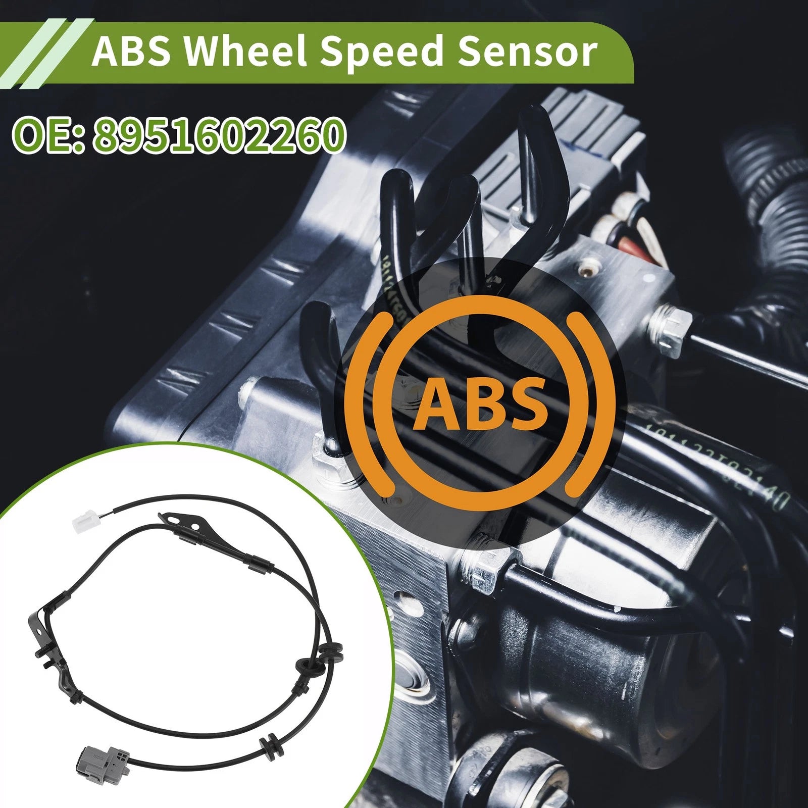 ABS Wheel Speed Sensor No. 8951602260 for Toyota Corolla (2003–2008)