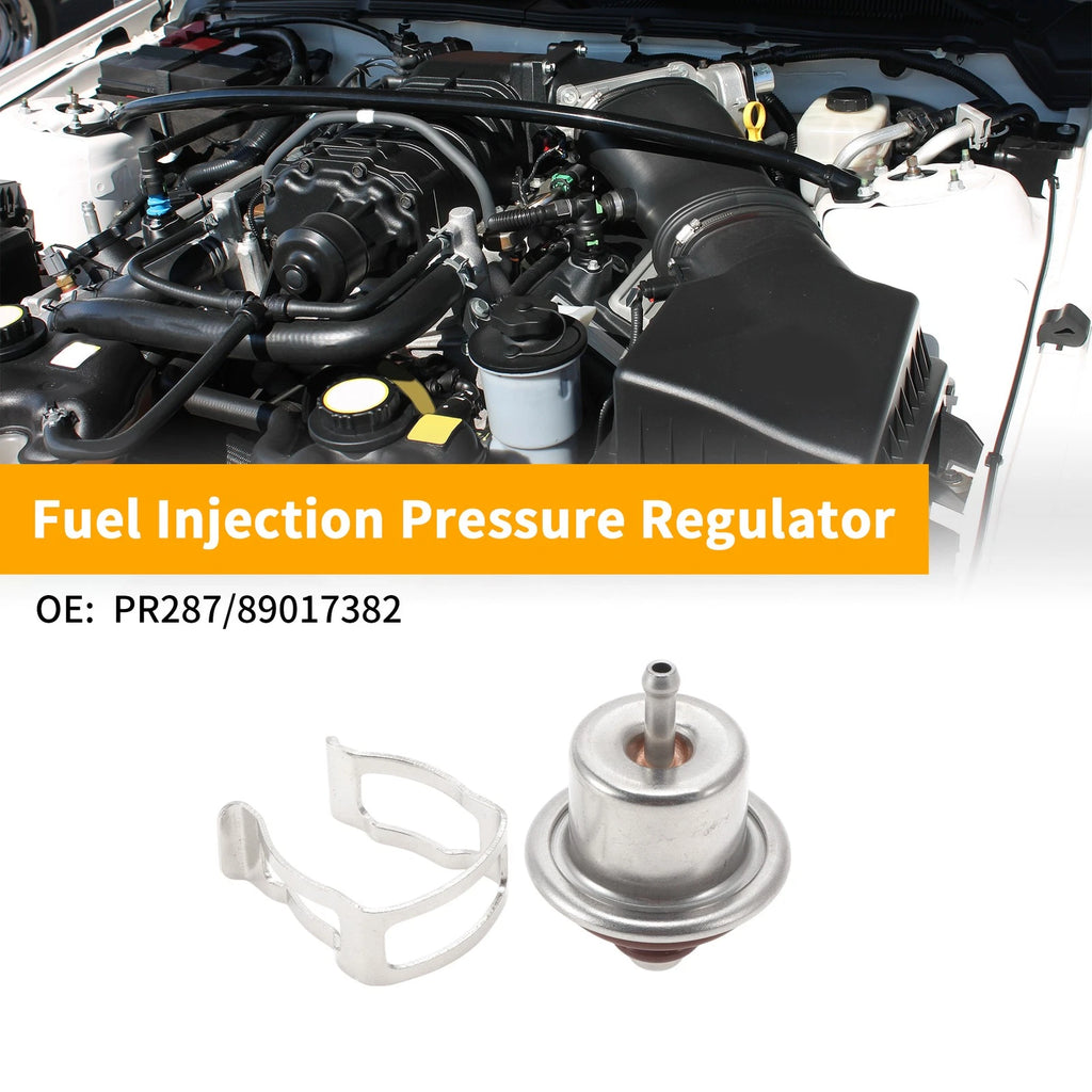Fuel Pressure Regulator for Chevrolet Tahoe (2002–2005) No.PR287 Metal 20-70 Psi