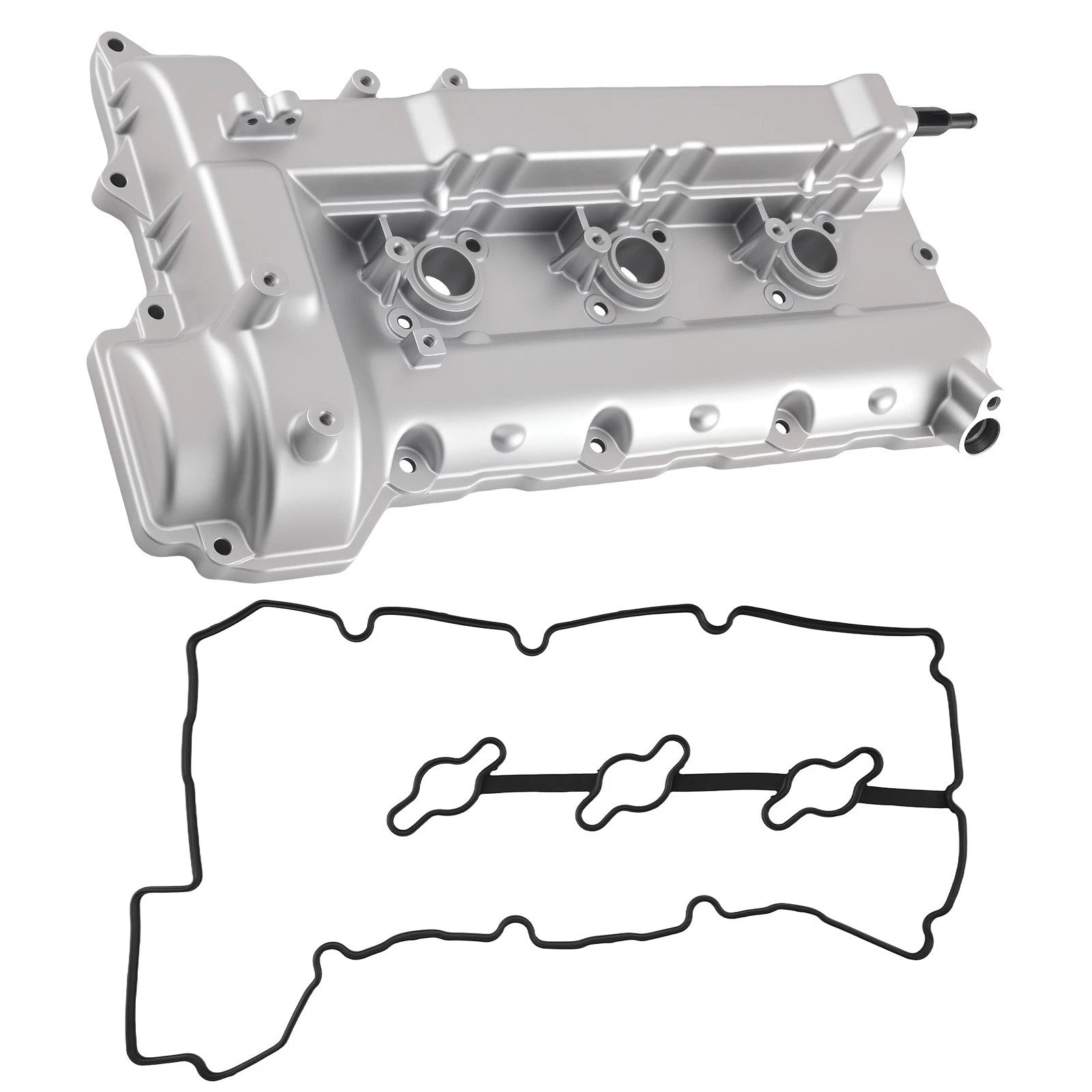 Passenger Aluminum Valve Cover for Hyundai Sonata (2006–2010) 224203C110