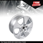 17" Alloy Wheel Rim for Toyota RAV4 (2019–2024) Silver Replacement