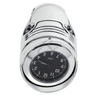 Chrome Handlebar Clock Mount for Harley Davidson Cruiser (1.25")