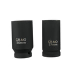 Set of 8 Deep Impact Sockets 3/4" Drive 22-41mm