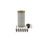 Wix Engine Oil Filter & Denso 6 Iridium Spark Plugs for Audi A6 Quattro