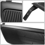 Front Bumper Grille Guard for Ford F-150 (2004–2008) Black Vertical