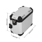 Saddlebags Pannier Luggage Side Case for BMW R1300GS (2023–2025) Black