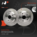 Rear Disc Brake Rotors & Ceramic Pads for Subaru Forester (2019–2021)