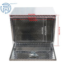 24 Inch Aluminum Diamond Plate Tool Underbody Box for Trucks