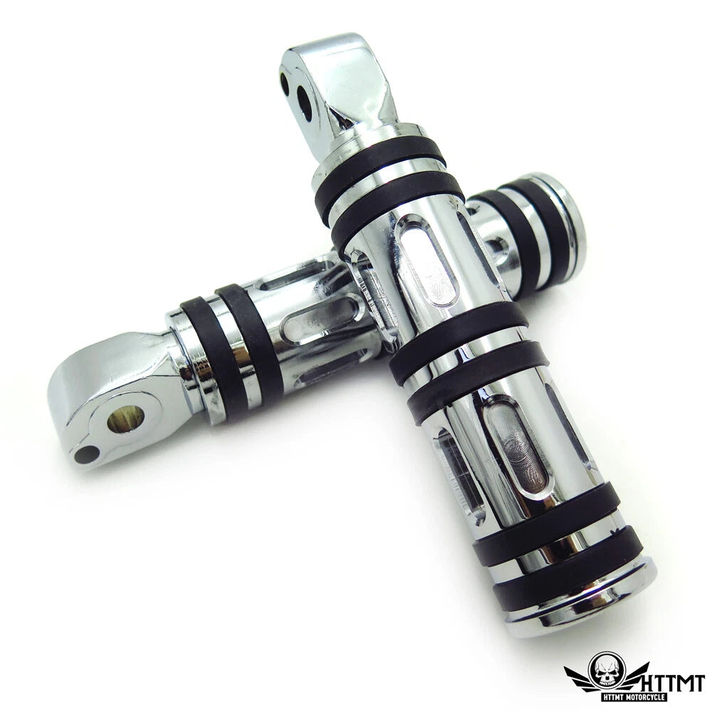 Chrome Edge Cut Footpegs for Suzuki Intruder 1500 LC (1998–2009)