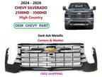 Upper Bumper & Grille for Chevy Silverado 2500HD 3500HD (2024–2026) #9