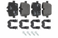 Set of 4 Rear Disc Brake Pads for BMW Z4, 330i, 330i xDrive (2003–2008) 34206888831