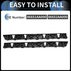 1 Pair Rear Bumper Retainer Bracket No. 86651AA000 for Hyundai Elantra (2021–2023)